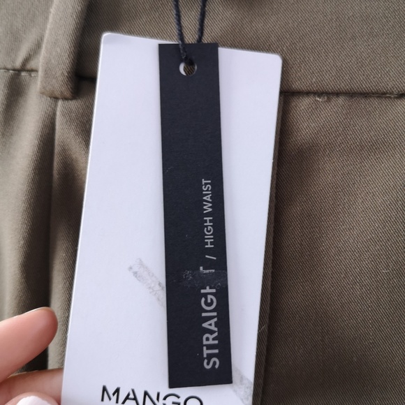 *SOLD* High waisted straight pants Mango - Picture 5 of 7